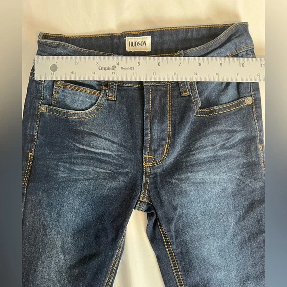 Girls Hudson Jeans dark Blue adjustable waist Size 6 - Picture 5 of 7